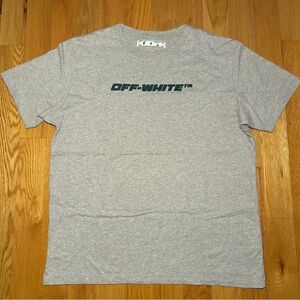 Off-White Gray Runway Tshirt 🔥